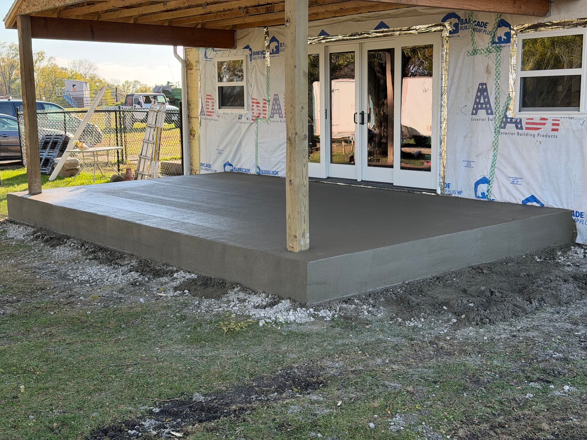 Concrete Patio Installation for Outdoor Enjoyment