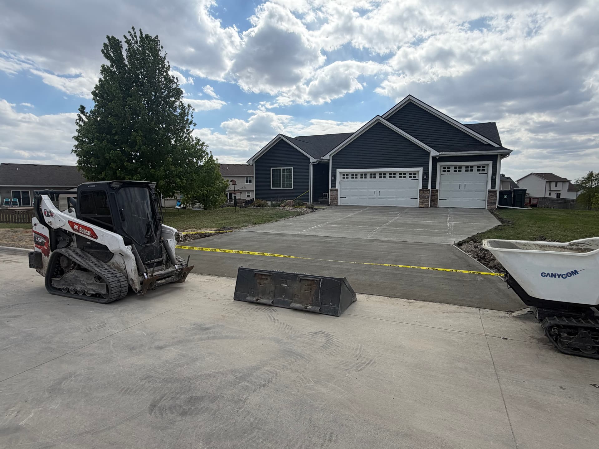 Driveway, Sidewalk and Stoop Replacement in Granger Iowa