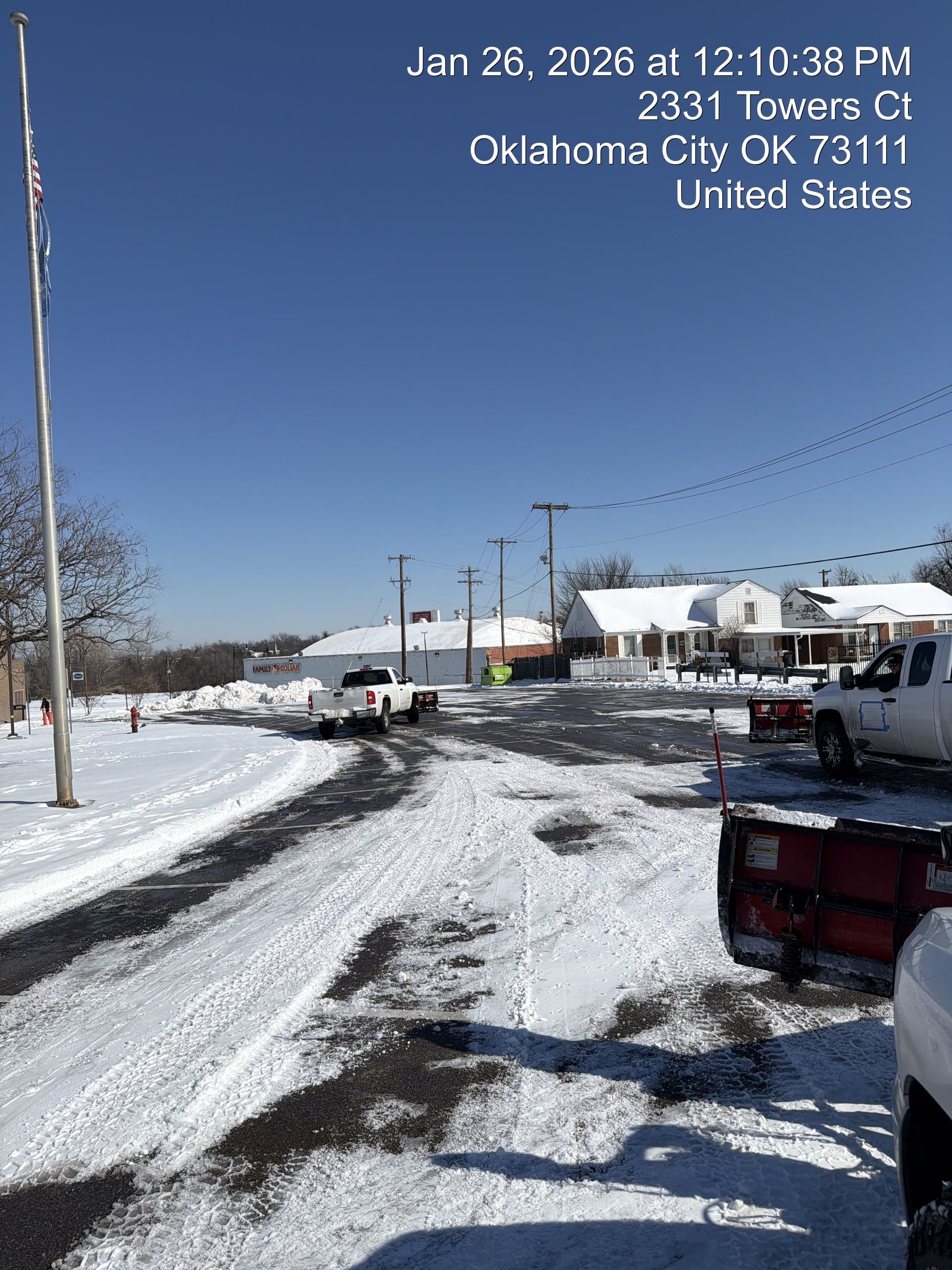 S & C Contracting's Snow Removal Mission in Oklahoma