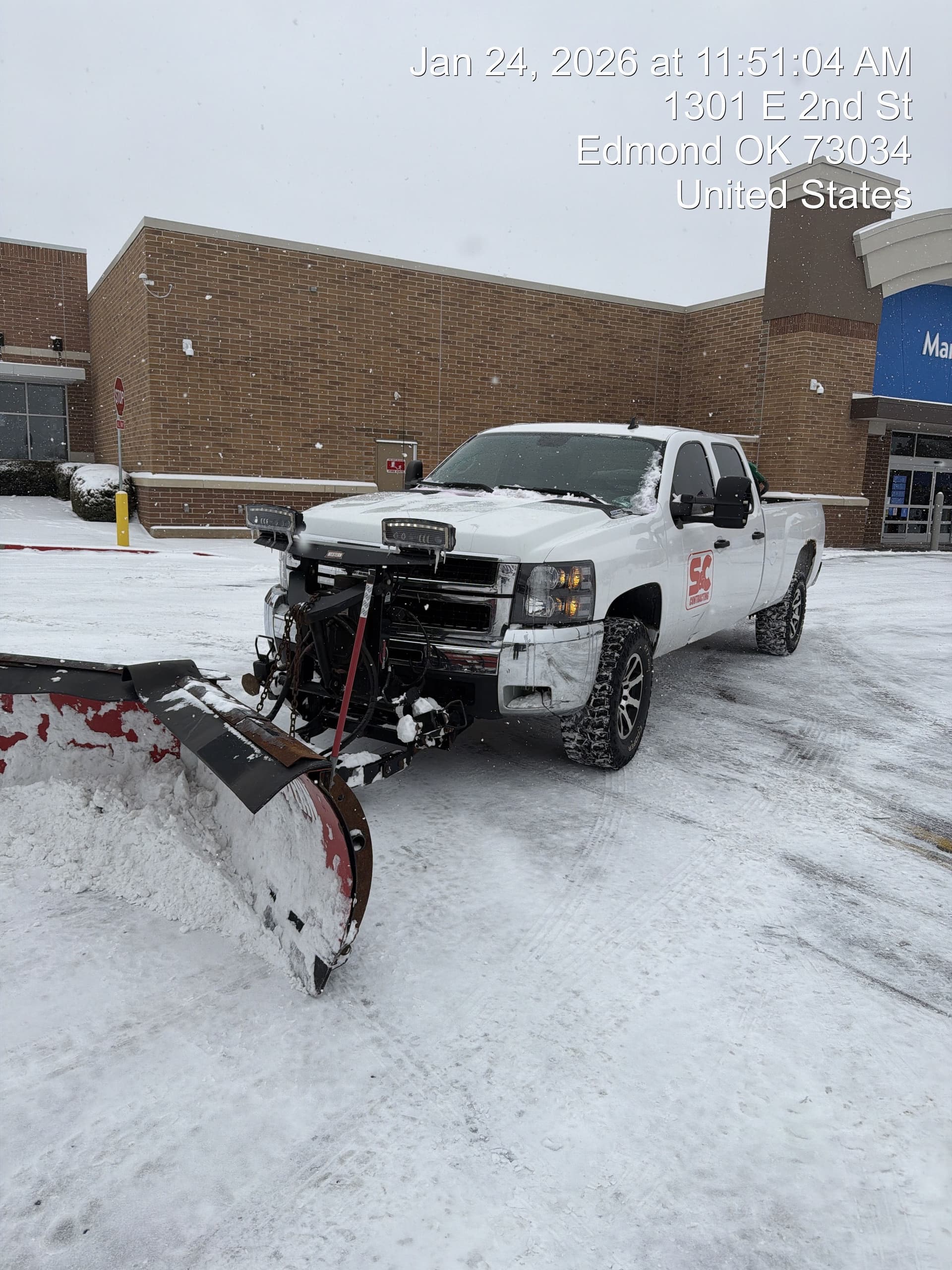 S & C Contracting's Snow Removal Mission in Oklahoma
