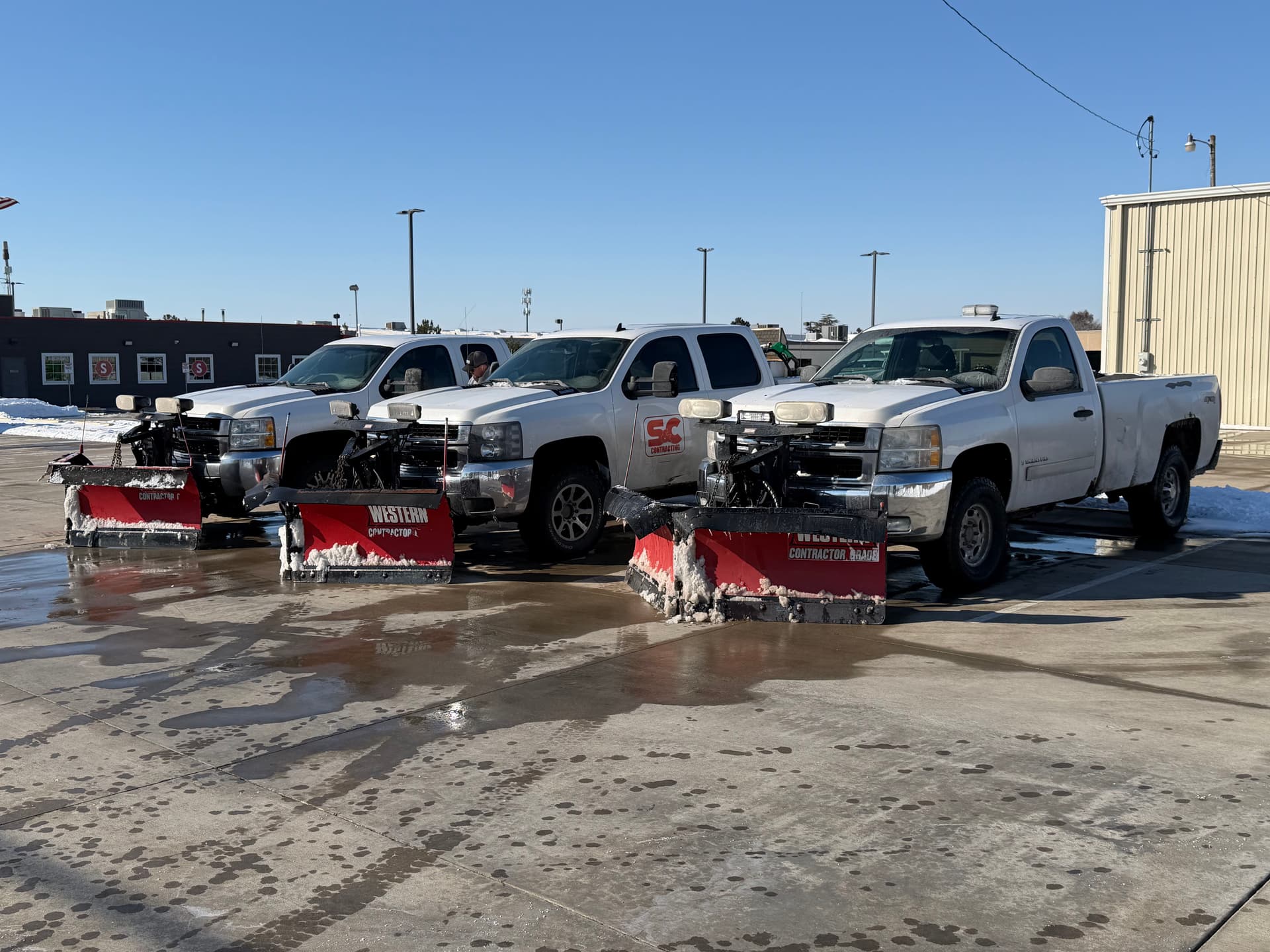 S & C Contracting's Snow Removal Mission in Oklahoma